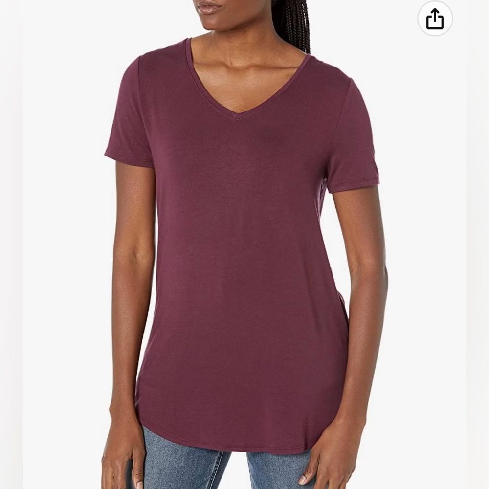 NWOT M Wine T- Shirt